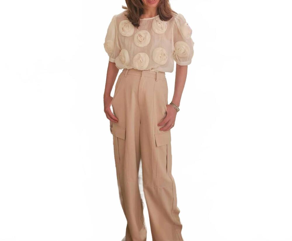 NEW DO+BE cargo pants in tan